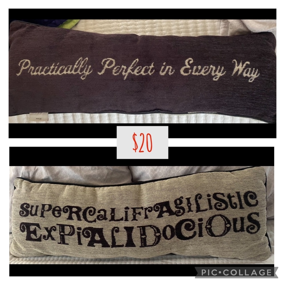 Mary Poppins Lumbar Pillow